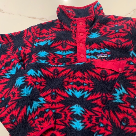 Patagonia Aztec Print Synchilla Snap-T Fleece - Picture 3 of 5